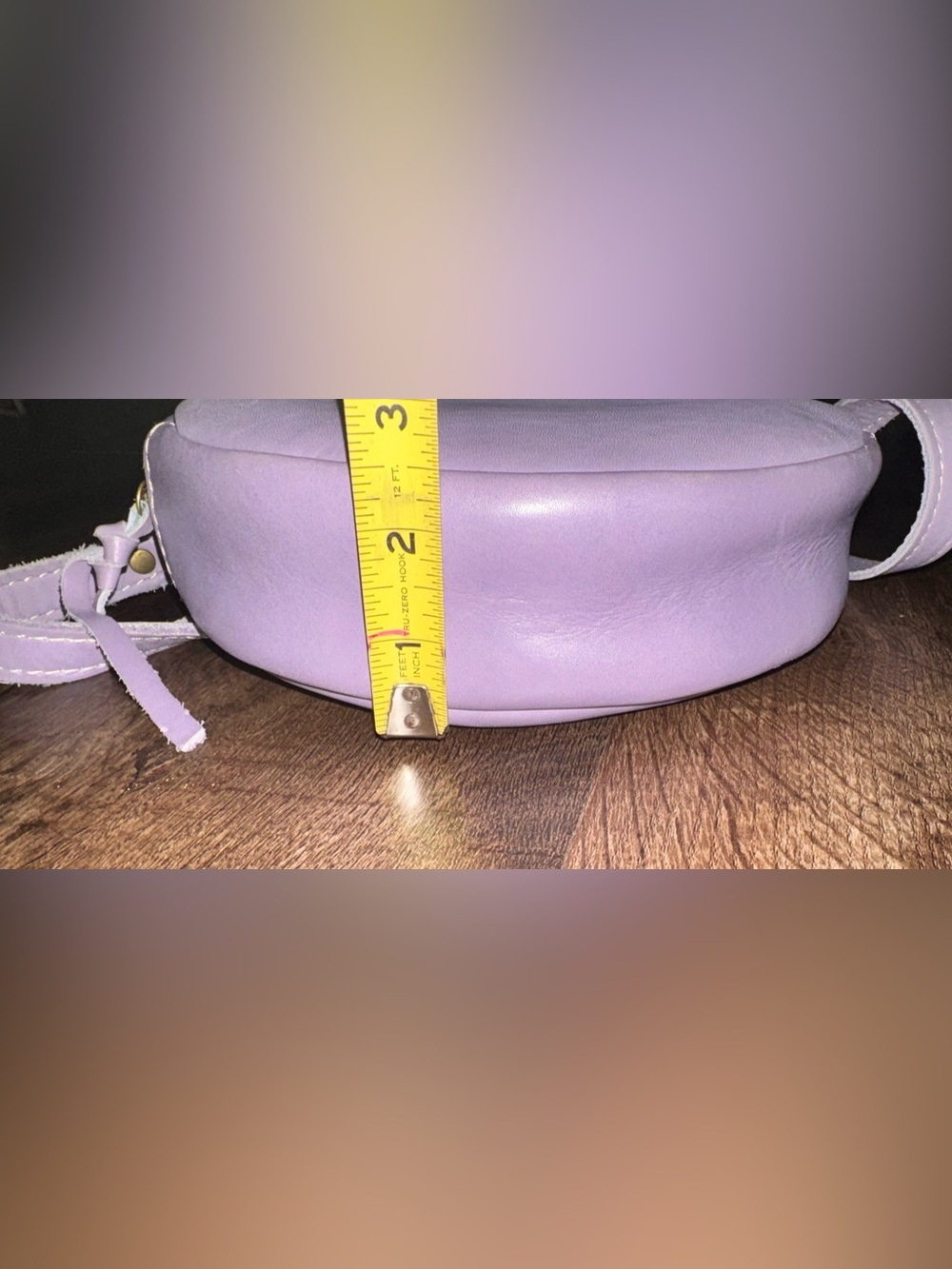 Portland Leather Goods Circle Crossbody bag - Picture 11 of 12